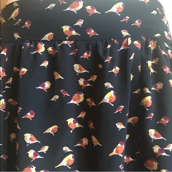 GAP Bird Print Skirt With Pockets Size 2 - Picture 5 of 9